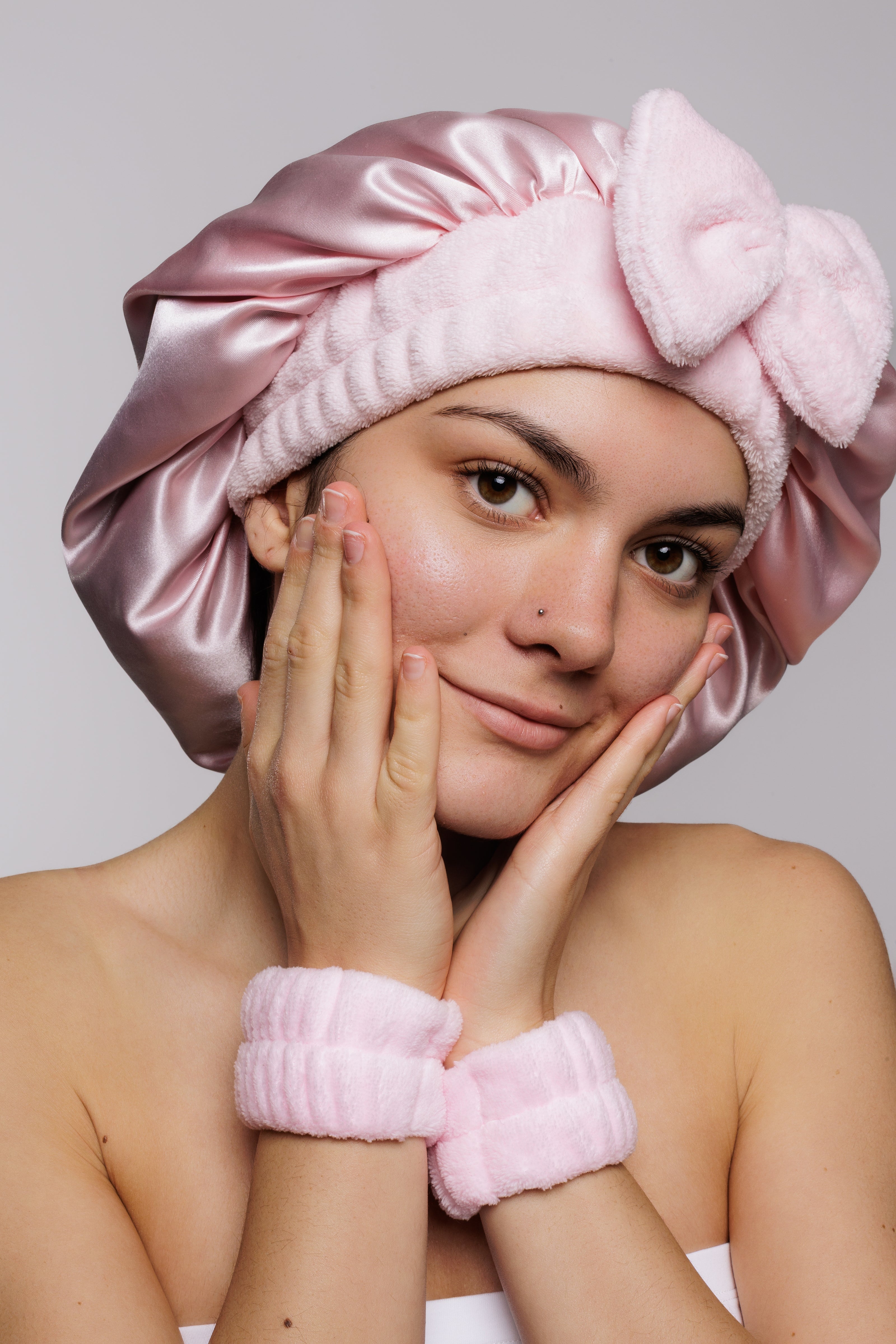 LAURKA 2-in-1 Spa Headband Hair Bonnet