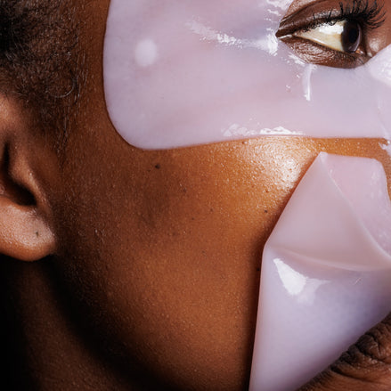 Masques gel au collagène rose PDRN - paquet de 3