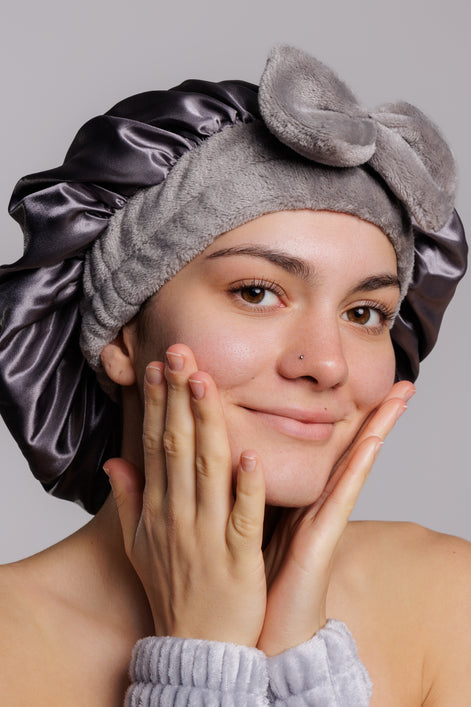 LAURKA 2-in-1 Spa Headband Hair Bonnet