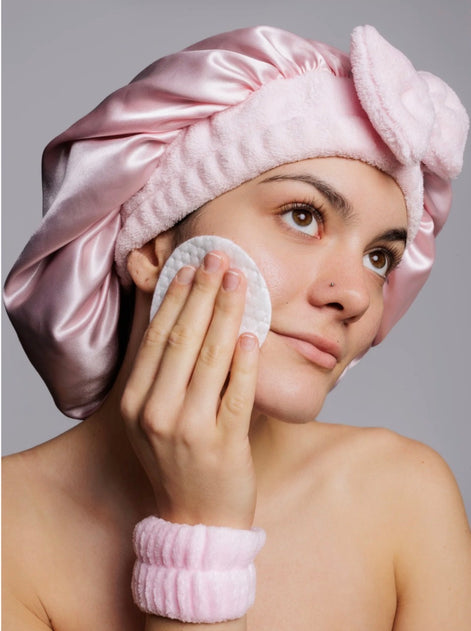 LAURKA 2-in-1 Spa Headband Hair Bonnet