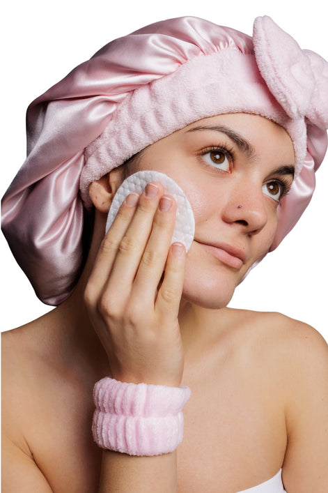 LAURKA 2-in-1 Spa Headband Hair Bonnet