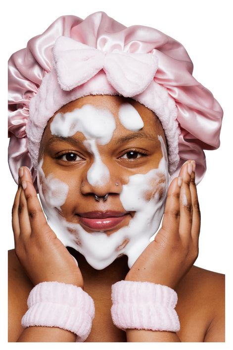 LAURKA 2-in-1 Spa Headband Hair Bonnet