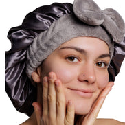 LAURKA 2-in-1 Spa Headband Hair Bonnet